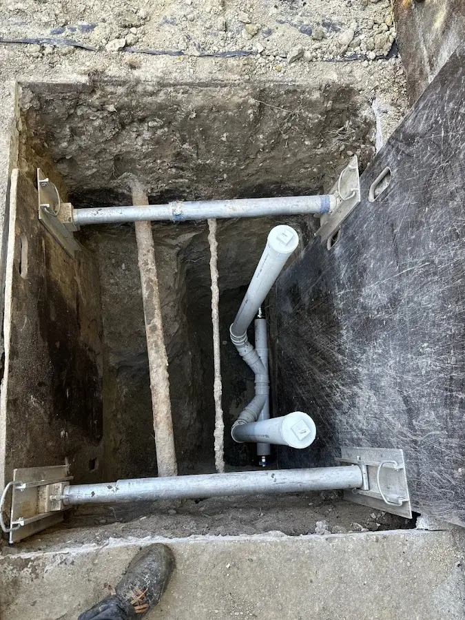 Experienced plumber completing Gas Line Repair work in West Pottsgrove